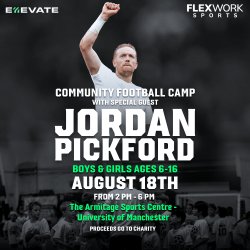 Jordan Pickford Youth Football Camp - Manchester