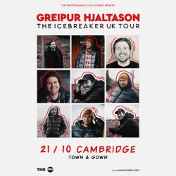 GREIPUR HJALTASON - THE ICEBREAKER TOUR - CAMBRIDGE