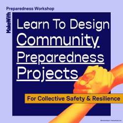 Learn To Design Your Own Community Preparedness Project