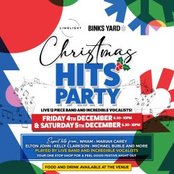 Christmas Hits Party at Binks Yard