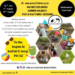 Hive Summer Holidays Family Stay and Play Sessions