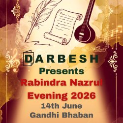 📢 Rabindra-Nazrul Evening | A Tribute to Tagore & Nazrul 🎶✨