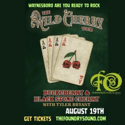 Buck cherry & Blackstone Cherry at The Foundry
