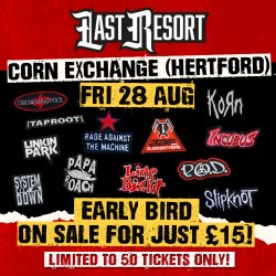 Last Resort - Nu Metal Tribute at Corn Exchange (Hertford)
