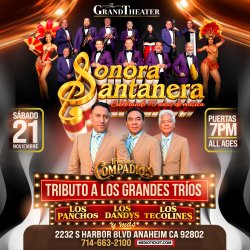 LA SONORA SANTANERA Y TRIBUTO A LOS GRANDE TRIOS