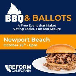 Barbeque, Beer & Ballots – Newport Beach