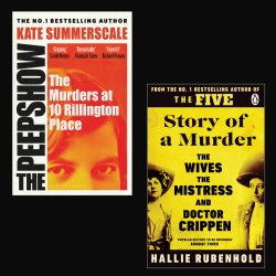 'The Peepshow' & 'The Story of a Murder' book covers