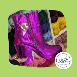 Funky Foiled Footwear