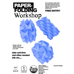Paper Folding Workshop FROM THE GROUND STUDIO