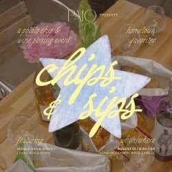 Chips + Sips (Potato Chip + Wine Pairing)
