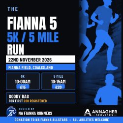 The Fianna 5 — 5K / 5 Mile Run Chip Timed