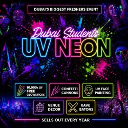 UV NEON DUBAI WELCOME PARTY