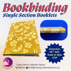 Bookbinding: Single Section Booklets with Alex