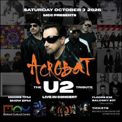 MCC Presents: ACROBAT - The U2 Tribute