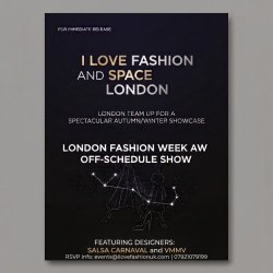 Backstage Team ' London Fashion Week OFF Show AW 2026 VIP Invite Comp