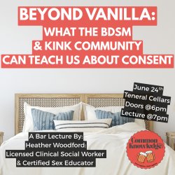 Beyond Vanilla: A Common Knowledge Bar Lecture