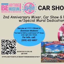 BAM: 2nd Anniversary Mixer, Car Show & Fundraiser w/special Mural Dedication!