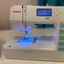 A sewing machine