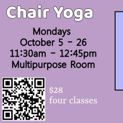 Chair Yoga - Mondays