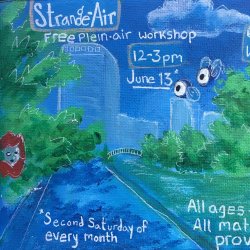 Strange-Air Painting with The Potentialist at the Riverwalk