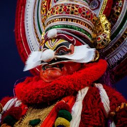 Kathakali at The Box Arts Club, Milton Keynes