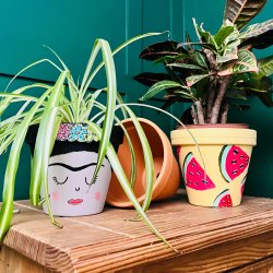 Plant Pot Painting Workshop