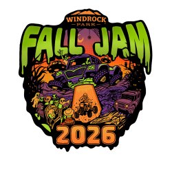 Spooky Vibes of the Windrock Park logo