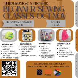 Beginner Sewing - Tuesday Level 3