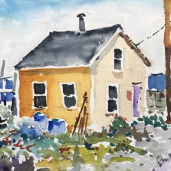 Lean and poractice watercolour