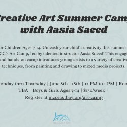 Creative Art Summer Camp with Aasia Saeed