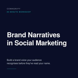 Comagnify Brand Narratives in Social Marketing workshop in Bristol