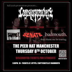 Cages for Preachers + badmouth. + The Senate + Summet (LIVE at the Peer Hat)