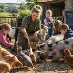 Animal Visits with Amy