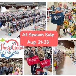 As They Grow Back To School/All Seasons  Sale