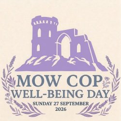 Mow Cop Charity Wellbeing Day 2026 Logo