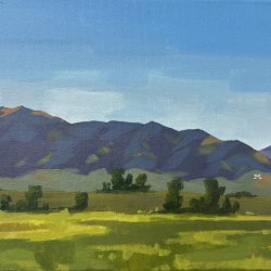 Mountain vista photo