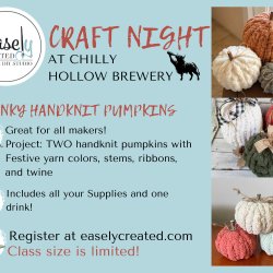 Sipping & Crafting with Easely Created at Chilly Hollow Brewery (Includes One Drink)