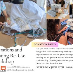 Alterations and Printing Re-Use Wprkshop