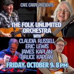 Claudia Russell w/Eric Lewis and Jimmy & Bruce Kaplan