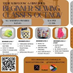 Beginner Sewing - Saturday Level 4B