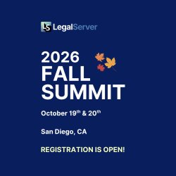 LegalServer 2026 Live Fall Summit