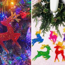 Resin Reindeer Decorations workshop