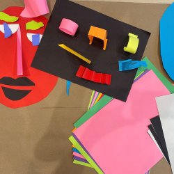 Construction paper project.