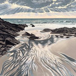Reduction Linocut Printmaking with Hazel McNab