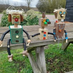 Fathers Day Bug and Bee Bots - Robot Bug Hotel Making Workshop