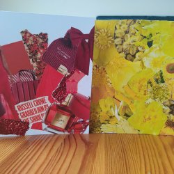Collage greetings cards