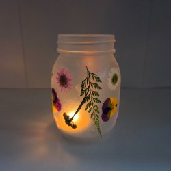 Make it Glow - Pressed Floral Lantern Workshop