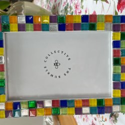 Mosaic Photos frame workshop.
