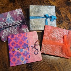 Small handmade journals