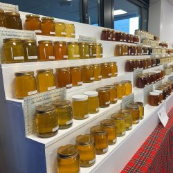 Jars of honey